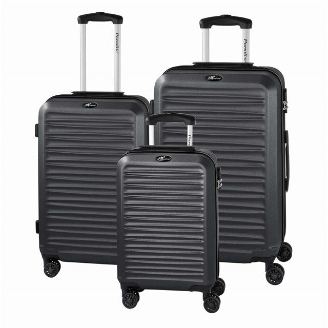 Trolley-Set HAVANNA 2.0 carbon schwarz 56-2220350